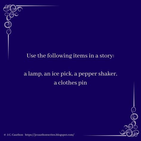 The Daily Prompt - #amwriting #writingprompt #tellthestory -- https://jccauthon.wordpress.com