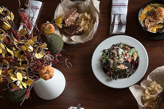 Food at leaning pear Jacobs Wells texas