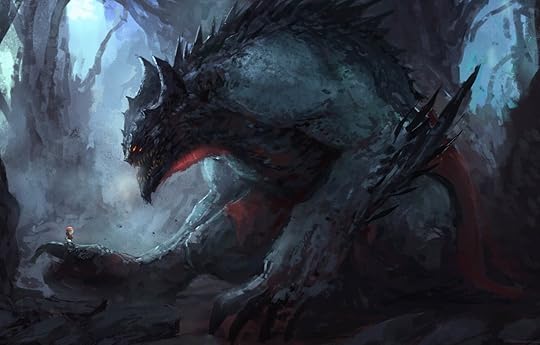 Wallpaper monster, art, spikes, monster, man, claws images for desktop, section фантастика - download