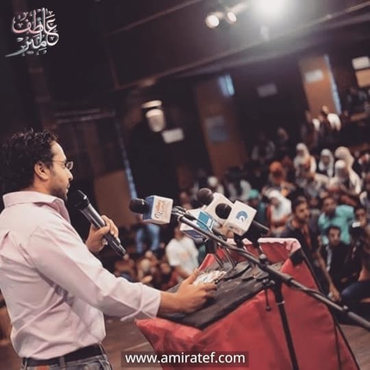 أثناء إلقاء كلمة في جامعة عين شمس