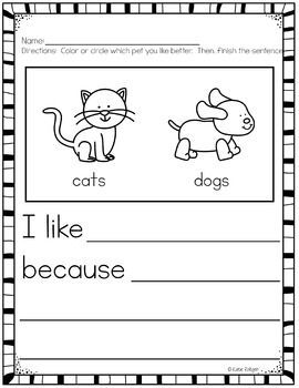 opinion writing opinion writing kindergarten kindergarten writing