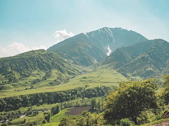 Kyrgyzstan walnut forest-Arslanbob village