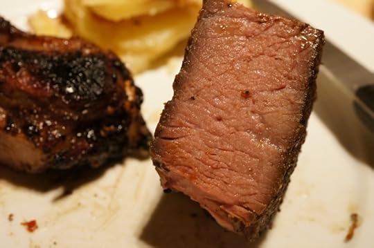 sous vide steak up close