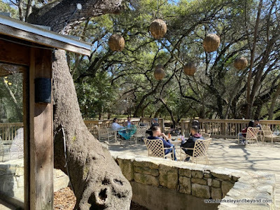 dining deck at Nico 210 in San Antonio, Texas