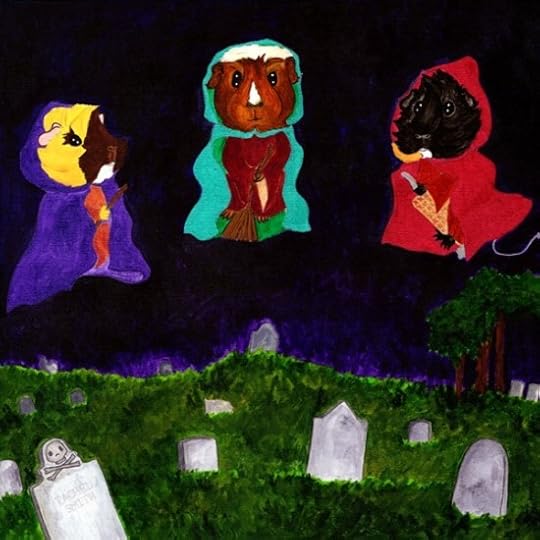 Rachel E Smith guinea pig painting