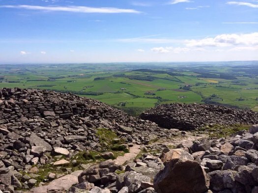 views from Bennachie