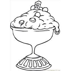 desserts coloring pages for kids printable free download