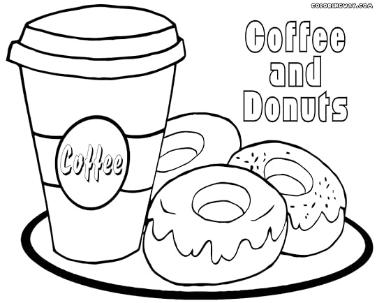 printable donut coloring pages at getcoloringscom free printable