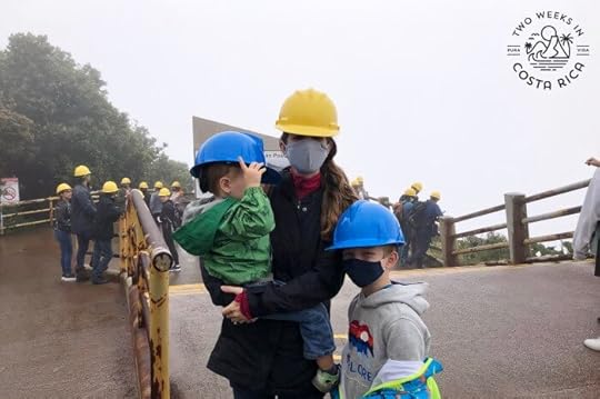Hard Hats Poas Volcano