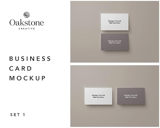 business card mockup wedding stationery minimalist business