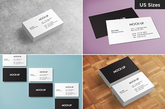 business card mockups us sizes product mockups on creative market