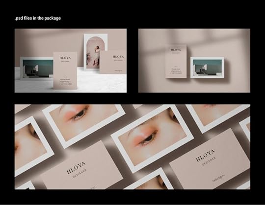 business card mockup