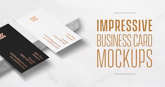 impressive business card mockups to showcase your work creative