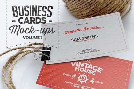 business card mock ups vol1 product mockups on creative market