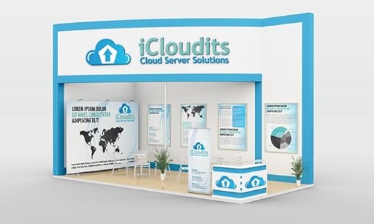 exhibition stand design mock up graphicriver