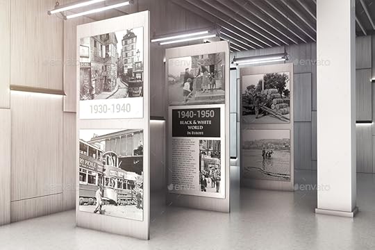 exhibition gallery mockup streetd graphicriver