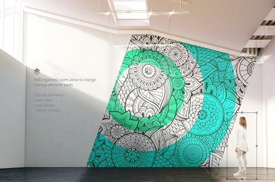 gallery wall mockup 20871 exhibition design bundles