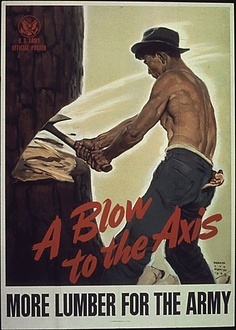 US poster, World War II