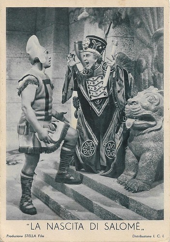 Primo Carnera and Armando Falconi in La nascita di Salomè