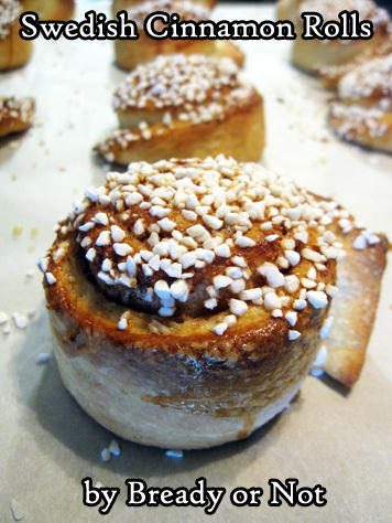 Bready or Not: Swedish Cinnamon Rolls in the Bread Machine 
