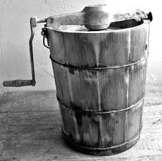 Vintage White Mountain Ice Cream Freezer