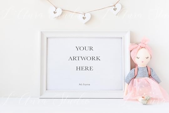 frame mockup bundle a4 and 8x10 nursery theme laura studio