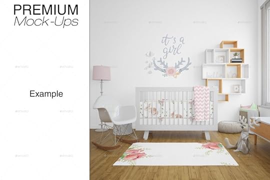 carpets in nursery mockups pack mock ups graphicriver