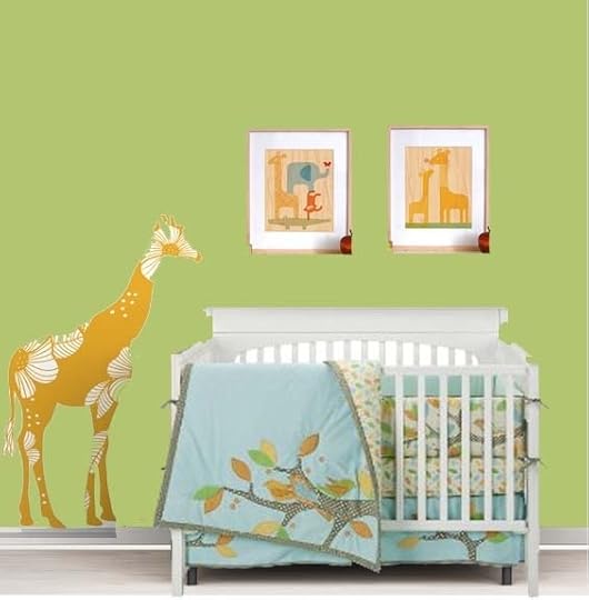 graceful belly nursery quick mock up