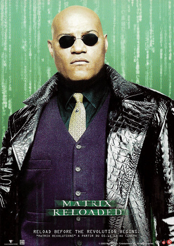 Laurence Fishburne in The Matrix Reloaded (2003)