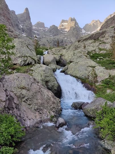 GR 20 trail in Corsica France