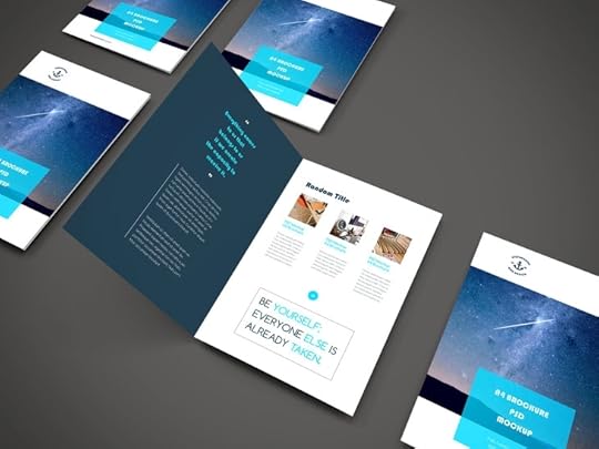 a4 brochure psd mockup graphberry
