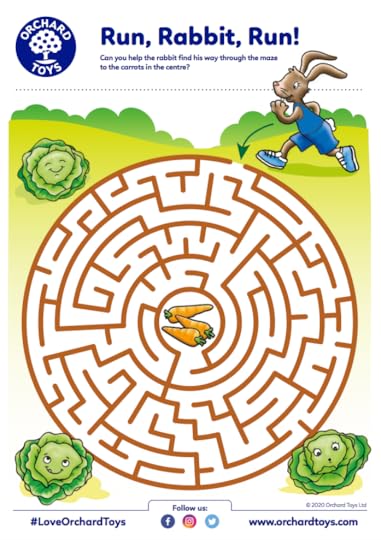 activity sheets for children orchard toys