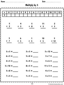 multiplication and division facts by elementarystudies tpt