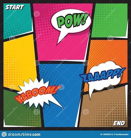 comic strip template vector mock up stock vector illustration of
