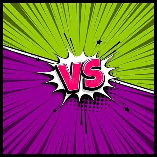 versus comic text speech bubble stock vector illustration of chat
