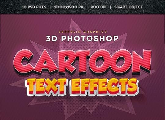 cartoon and comics book photoshop styles psddude
