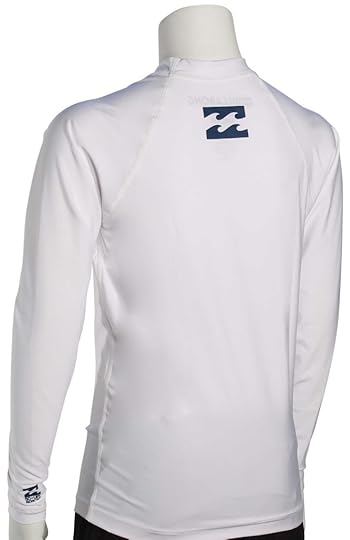 billabong boys all day wave ls rash guard white for sale at