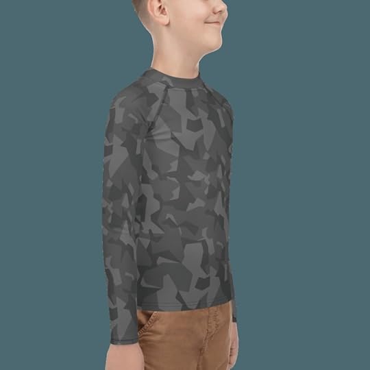 swedish m90 night youth rash guard mega camo