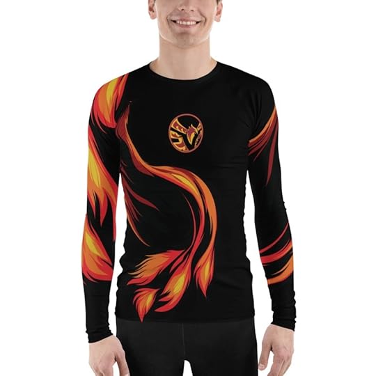 mens rash guard phoenix vilanova brazilian jiu jitsu