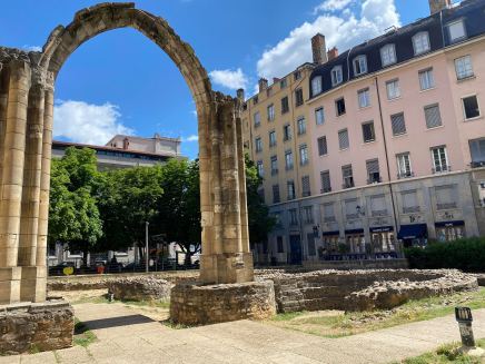 church ruins in Lyon