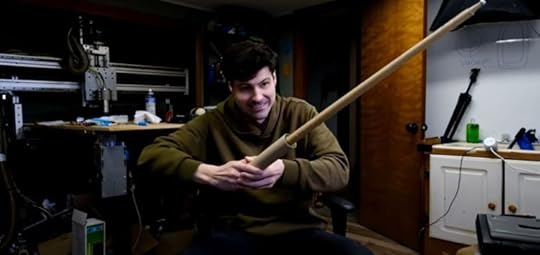 This High Tech Cardboard Tube Light Saber Is Probably Cooler Than Yours