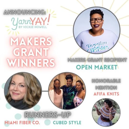 YarnYAY! 2022 Makers Grant Winners