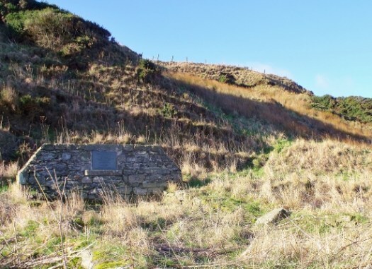 Jayne Whyte memorial at New Aberdour beach