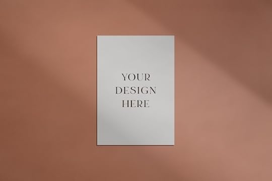 premium psd stationery mockup with shadow overlay
