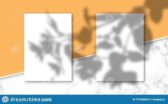 shadow overlay effect on a4 paper mockup transparent light and shadows