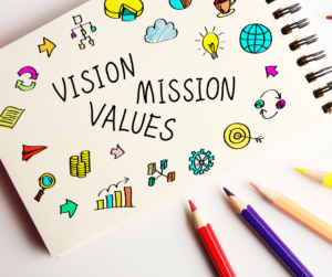 vision mission values