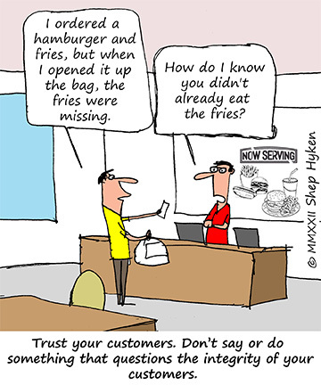 Trusting Your Customers