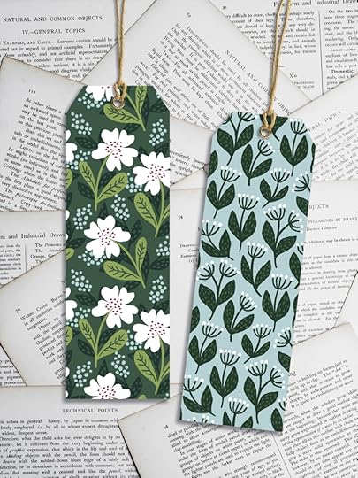 free bookmarks mockup