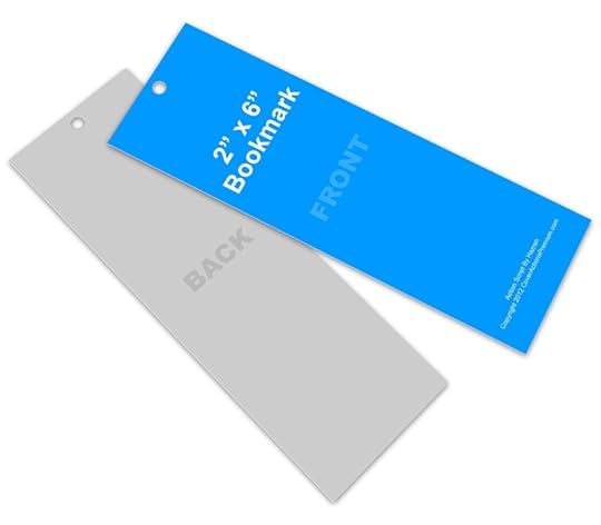 2x6 bookmark mockup action script cover actions premium mockup psd