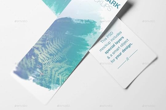 promotional bookmark mockups wutip graphicriver
